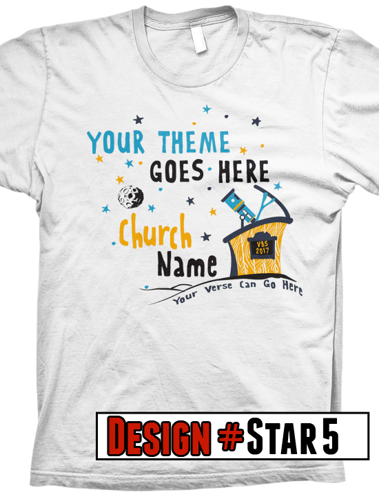 Starveyors VBS - Star5 - VBS T-Shirts - Awesome Screen Printed Shirts ...